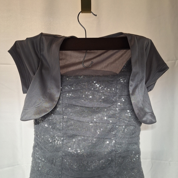 Amy Byer Silver Dress - Picture 3 of 5